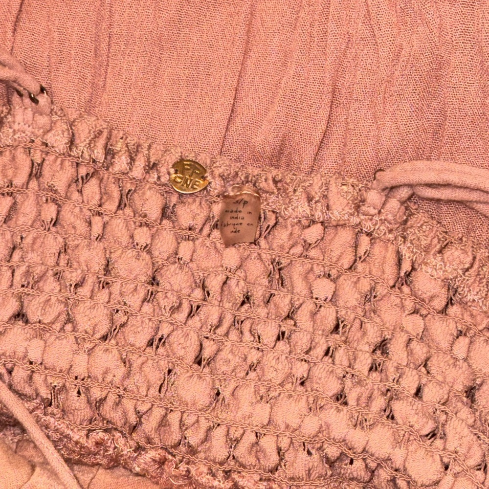 NEW Free People Adella Maxi Slip Copper brown summer Dress sz S - Picture 5 of 7